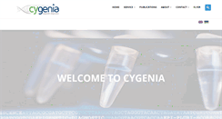 Desktop Screenshot of cygenia.com